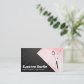 はさみ |色ブロック芸術的 名刺 (スタンド正面)