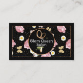 はさみ | 花と蝶 名刺 (正面)