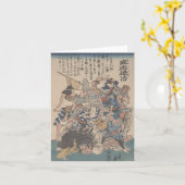 はしか- notecard --を敗北させます カード (黄色い花)