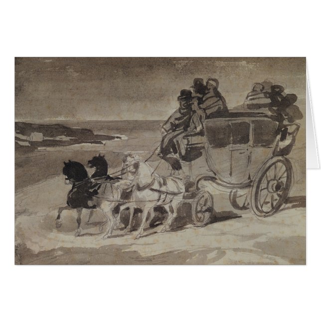 はしけの馬 (正面横)