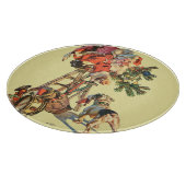 はしごをサンタアップ カッティングボード (角)