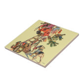 はしごをサンタアップ タイル (側面)