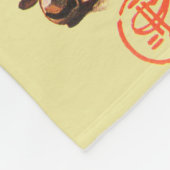 はしごをサンタアップ フリースブランケット (角)