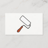 はしご上の画家 名刺 (裏面)