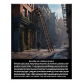 はしご迷信 ポスター (正面)