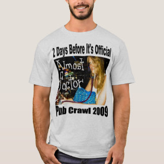 はしご酒のTシャツのデザイン Tシャツ