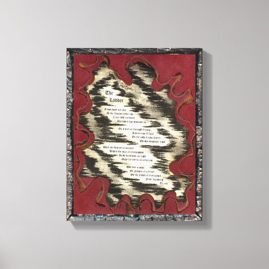 はしご キャンバスプリント (正面)