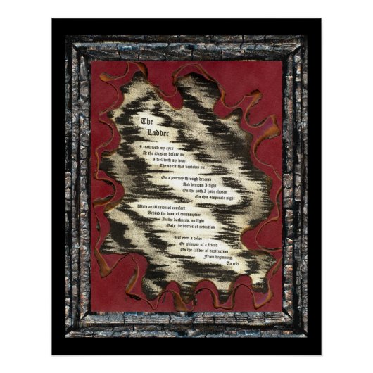 はしご ポスター (正面)