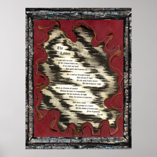 はしご ポスター (正面)