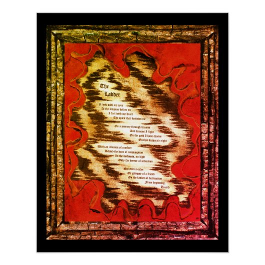 はしご ポスター (正面)