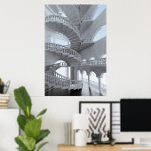 はしご ポスター (ホームオフィス)