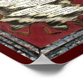 はしご ポスター (角)