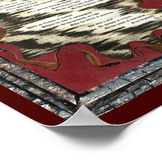 はしご ポスター (角)