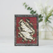 はしご ポストカード (スタンド正面)