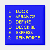 はしご。 マグネット (正面)