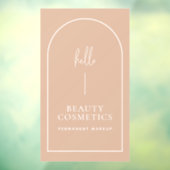 はじめてのご来店おめでとうございます バラ色の門出のご挨 ウィンドウサイン (シート3)