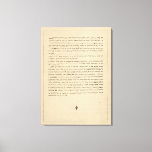 はじめに新しい商船図 キャンバスプリント (正面)