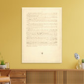 はじめに新しい商船図 キャンバスプリント (インサイチュ (リビング))