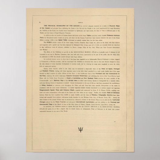 はじめに新しい商船図 ポスター (正面)