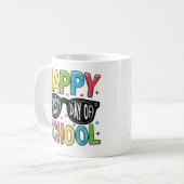 🌈📚 はじめましての学校 コーヒーマグカップ (正面左)