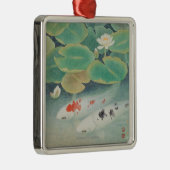 はすの下のカップル メタルオーナメント (右)