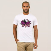 はすの花および陰陽 Tシャツ (正面フル)