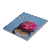 はすの花のトンボ タイル (側面)