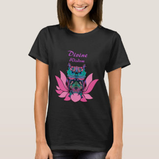 はすの花のフクロウ Tシャツ
