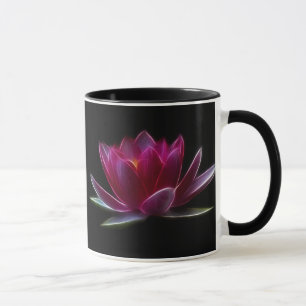 はすの花の水生植物 マグカップ