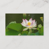 はすの花の池 名刺 (裏面)