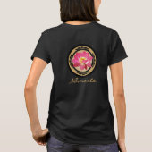 はすの花のTシャツのナマステ Tシャツ (裏面)