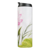 はすの花2 2の水彩画の絵画 タンブラー (回転右)