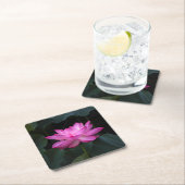 はすの花 スクエアペーパーコースター (インサイチュ)