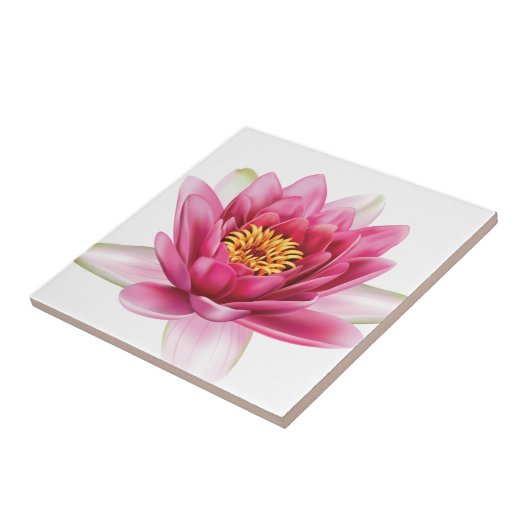 はすの花 タイル (側面)