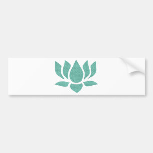はすの花 バンパーステッカー