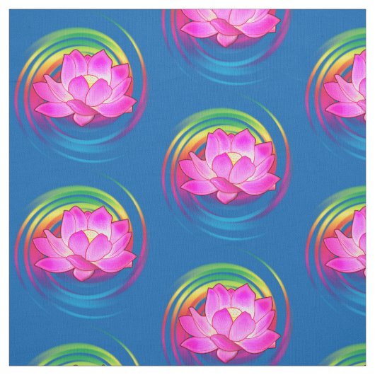はすの花 ファブリック (見本)