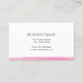 はすの花 名刺 (裏面)