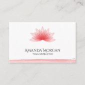 はすの花 名刺 (正面)