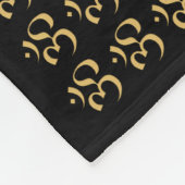 はすの花Omのフリースブランケット30" x40 " フリースブランケット (角)