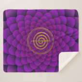 はすの金ゴールドのChoku Reiの記号 シェルパブランケット (正面(横))