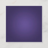 はすの金ゴールドのChoku Reiの記号 スクエア名刺 (裏面)