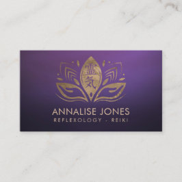 はすの霊気の治療の記号そして手 名刺