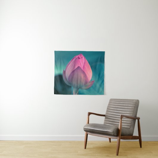 はすスイレンの花2 タペストリー (インサイチュ(横))