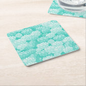 はすパターン2 スクエアペーパーコースター (アングル)