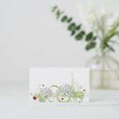 はす名刺 名刺 (スタンド正面)