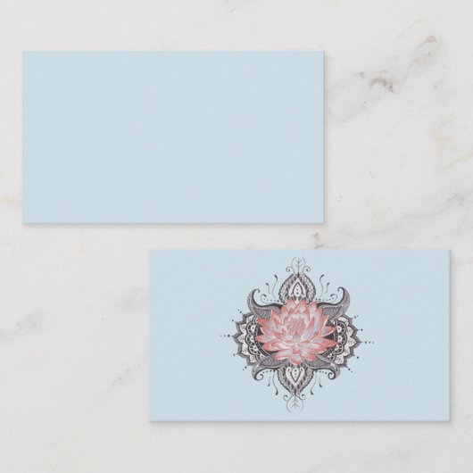 はす名刺 名刺 (正面/裏面)