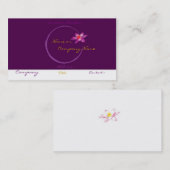 はす名刺 名刺 (正面/裏面)