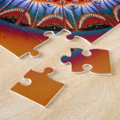 はす曼荼羅のフラクタル ジグソーパズル (側面)