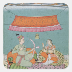 はす矢、Bilaspur、c.1750 スクエアシール