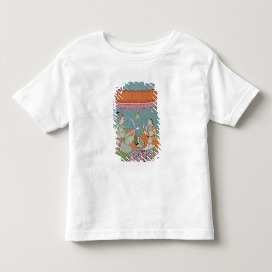はす矢、Bilaspur、c.1750 トドラーTシャツ (正面)